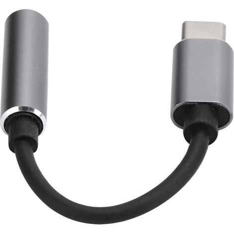 Adaptateur de câble audio numérique USB-C mâle vers jack 3,5 mm femelle pour casque (1/5)