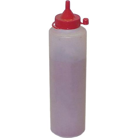 Poudre de couleur HAROMAC pour ligne de craie, rouge 100g