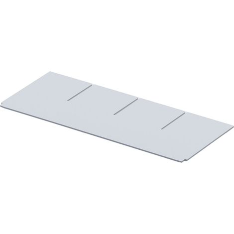Trennwand weiß für Eurokasten 40x30x12cm lang, Kunststoff HPS (1/2)