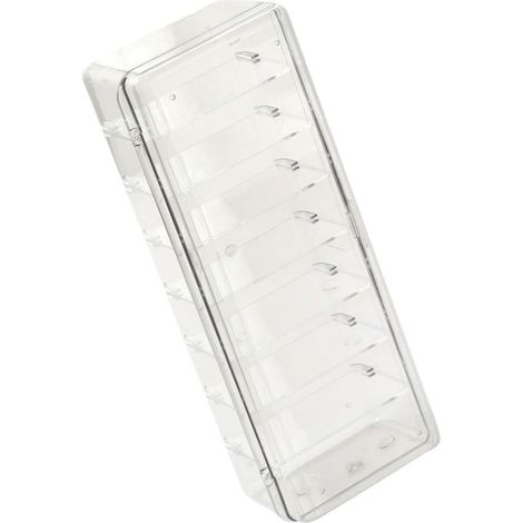 Boîte de présentation transparente multicouche avec couvercle, idéale pour la décoration de la maison et les collections de jouets d'art (1/5)