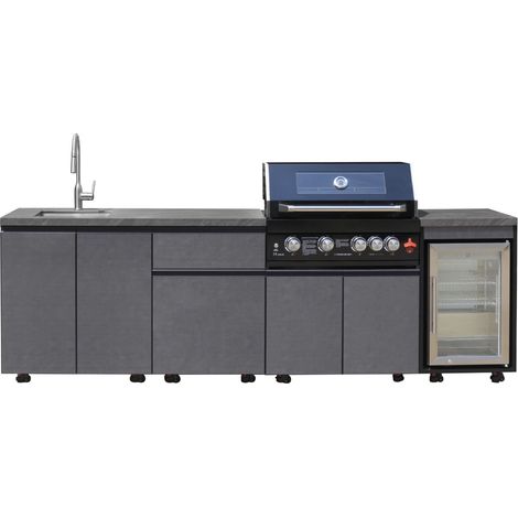 Cuisine d'extérieur BBQ Julien - 274 cm x 61 cm x 90 cm (1/5)