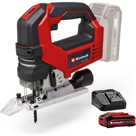 Einhell Professional 18v Cordless Brushless Jigsaw TP-JS 18/135 Li BL + 4AH Kit