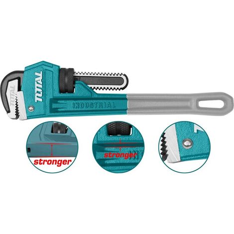 GIRATUBI AMERICANO 300mm 42mm CHIAVE INGLESE GIRA TUBO TUBI TOTAL