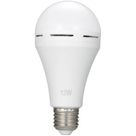 1 Stück multifunktionale, wiederaufladbare LED-Notlampe, 12 W (entspricht 60 W), 6000 K, Hängelampe für den Außenbereich, ideal für Stromausfälle, Camping, Gartenpartys – E26/E27, AC 100–240 V (1/4)