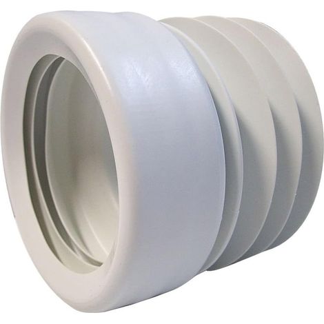 Regiplast – Manchette souple 100 mm pour sortie WC – Raccord laiton fileté – Ø100 mm pour installations sanitaires – Résistant aux chocs (1/4)