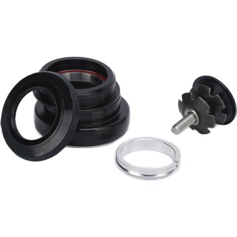 Jeu de direction pour vélo en alliage d'aluminium 28,6x44-44x39,8 mm, double roulement, anticorrosion et étanche. (1/5)