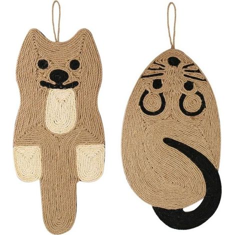 Planche à gratter pour chat, souris, prévention des rayures, canapé, griffes résistantes à l'usure, fournitures pour animaux domestiques, Cactus, tapis en Sisal (1/5)