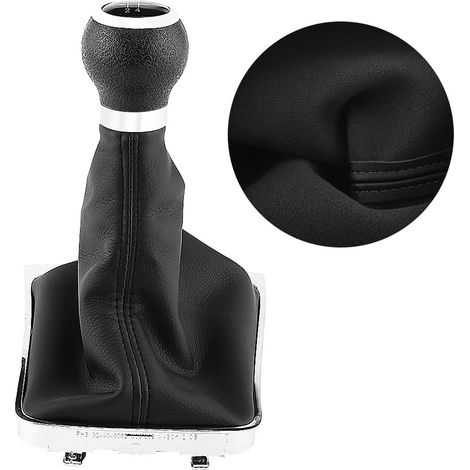 Kit de soufflet de levier de vitesses à 5 rapports avec pommeau et cadre pour Passat B6 2006-2010 (1/5)