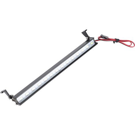 Barre lumineuse LED 180 mm pour voiture RC, modèle réduit 1/6, universelle avec 14 LED pour Axial SCX6. (1/5)