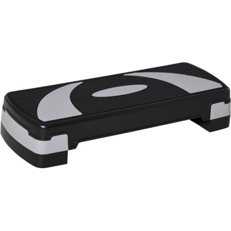 Step d'aérobic réglable 10 à 20 cm charge 150 kg (1/5)