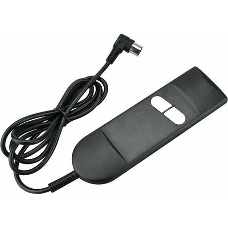 Commande manuelle pour fauteuil électrique inclinable – 2 boutons ronds 5 broches – Longueur de câble suffisante – Compatible fauteuils élévateurs (1/5)