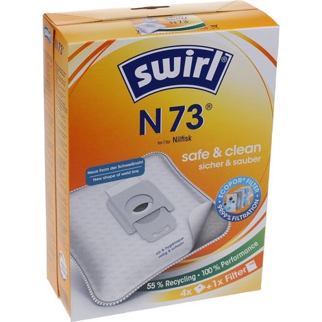 Staubsaugerbeutel N73 Swirl EcoPor zu Nilfisk Swirl