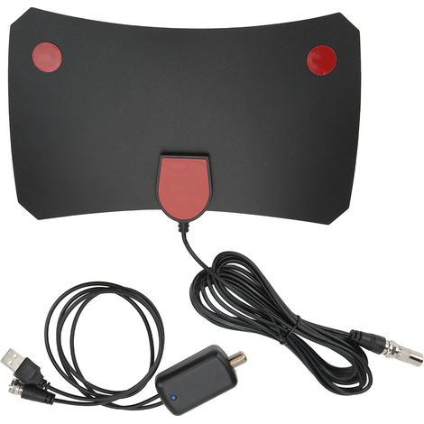 Antenne TV 4K 1080P 25DBI haute performance large couverture accessoire HD télévision KJ‑037 (1/5)
