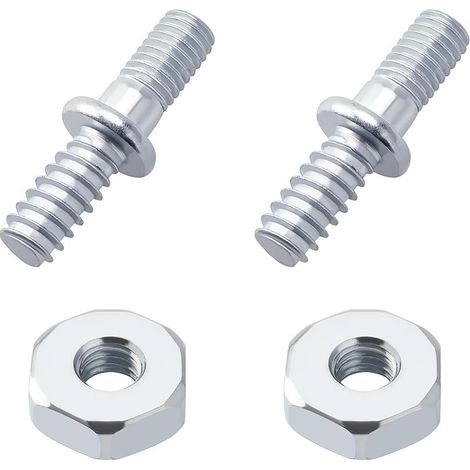 4 Pièces Goujons et Écrous de rechange Kit, Goujons et Écrous de Barre, Compatible avec Stihl MS170 MS180 017 018 021 023 025 MS210 MS230 MS250 (1/5)