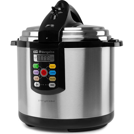Olla Eléctrica Programable Orbegozo HPE 6075/ 1000W/ Capacidad 6L