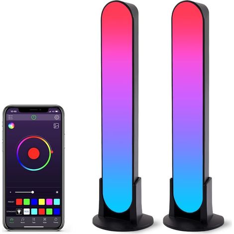 Intelligente LED-LeuchtenIntelligente Leuchten mit 19 dynamischen Modi und Musiksynchronisationsmodi (1/5)