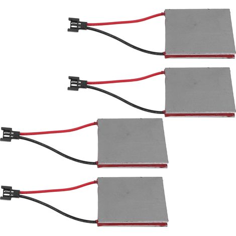 Lot de 4 plaques génératrices pour ventilateur de cheminée en alliage d'aluminium résistant 227°C pièce de rechange réparation (1/5)
