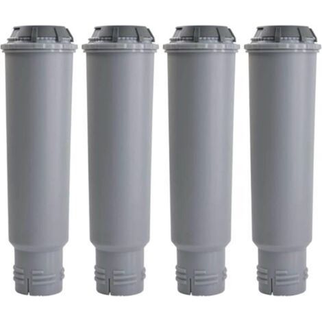 Pack of 4 filter cartridges for Krups F088 EA829S, Jura, Nivona, Melitta Barista TS, Nivona, Siemens coffee machines, FilterLogic CFL-701B (1/4)