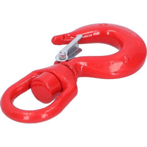 Crochet de levage de sécurité en acier allié pour conteneurs rotatifs, fournitures industrielles, levage 1T (1/5)