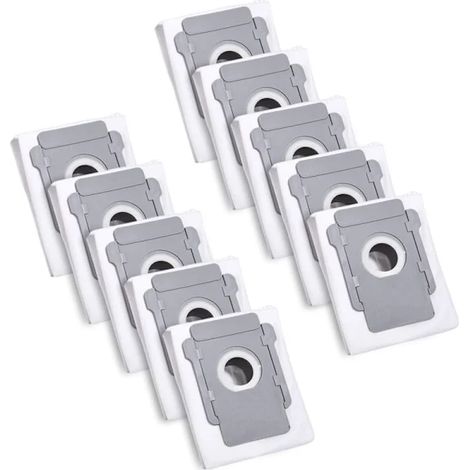 Reinigungsbeutel für die Basisstation von iRobot Roomba i7, i3, i4, i6, j7, i8, S9, E5, E6 und E7 (10er-Pack) – AquaForge (1/5)
