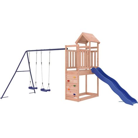 Maison Exclusive - Spielturm Massivholz Douglasie