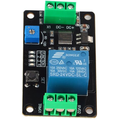 Détraver le relais de la minuterie se verrouillant sur Switch Off Time Switch Super 555 DC 24V (1/5)