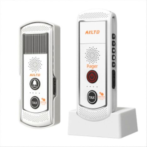 Sonnette interphone audio solaire sans fil longue portée traversant les murs (1/5)