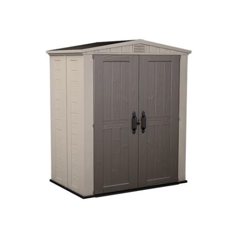Caseta Cobertizo Resina Jardin Factor 6X3 Keter (1/4)