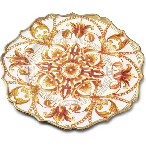 Piastra base BLANCHE COLORS cod. decorativo 33x33x2 cm