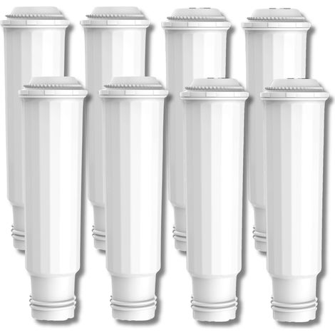 Ersatzteil - Set aus 8 CLARIS TZ60003 Wasserfiltern - - BOSCH, KRUPS, SIEMENS, GAGGENAU, NEFF, ROWENTA (1/2)