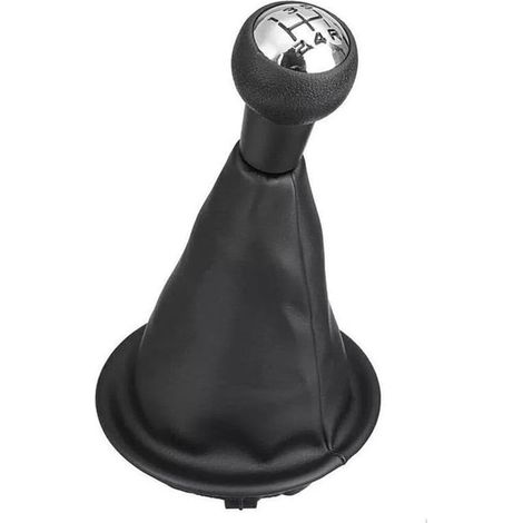 1 levier de vitesse avec soufflet et kit anti-poussière, compatible C3 Berlingo 207 307 308 607 608 C5, 5 repères vitesses transparents (1/5)