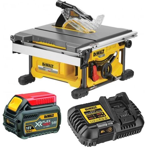 Dewalt DCS7485T1 54v XR FlexVolt Portable Table Saw Cordless 1 x 6.0ah Battery