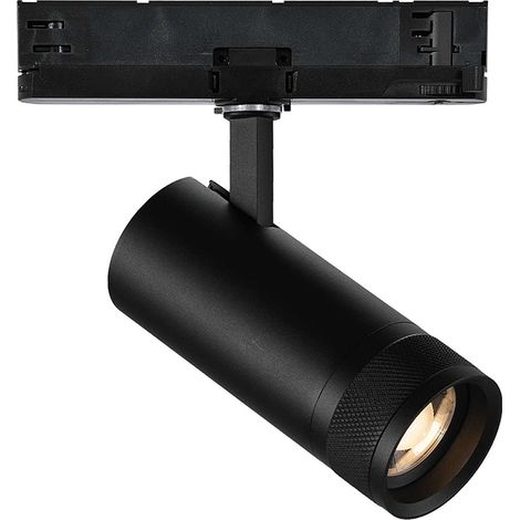 Proiettore Cilindrico Dali Eos Alluminio-Plastiche Bianco Led 25W 3000K (1/2)