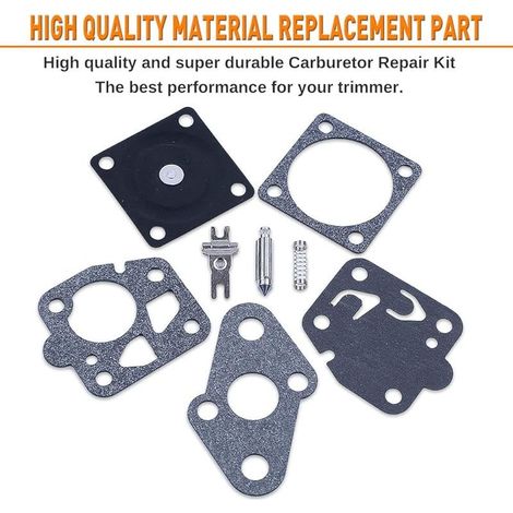 Kit de Réparation de Carburateur Reconstruction pour Kawasaki TD24 TD25 TD33 TD40 TD48 TG20 TG24 TG25 TG33 Remplacé Carburateurs Débroussailleuse (1/5)