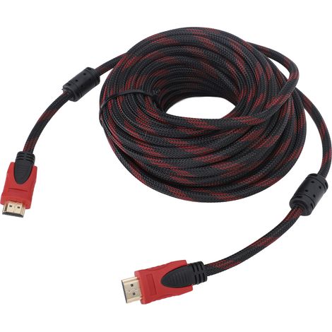 Câble HDMI 1.4 1080p Plug and Play HD pour PC, TV et décodeur, 15 m (49,2 pi) (1/5)