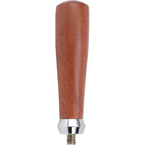 Manivelle de porte-filtre à café professionnelle, filetage M10, poignée en bois pour machine à café, accessoire de remplacement (1/5)