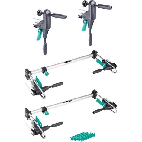Set di montaggio per porte de 600 a 1000 mm wolfcraft 3676000