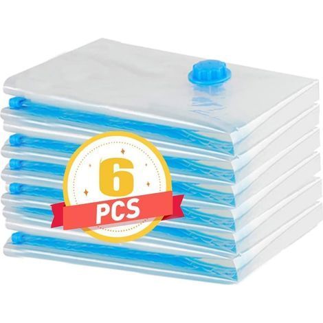 Sacs de rangement sous vide 6 40 x 60 cm-AquaForge (1/5)