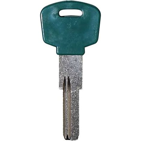 Chiave Punzonata Ibfm K 2306 Originale Ottone Nichelato 10 Pezzi