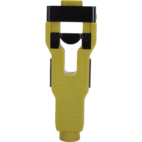Outil pour loquet de porte, poignée ergonomique antidérapante, tête de guidage précise, outil pour mortaise de loquet de porte (1/5)
