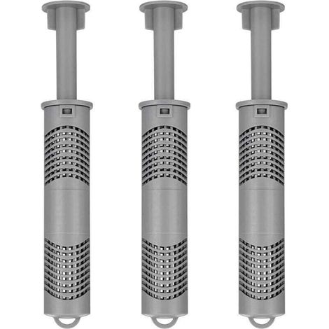 SPA Bâtonnets de filtre à cartouche d'ions minéraux pour bain à remous (3, gris) - Crezuo (1/3)