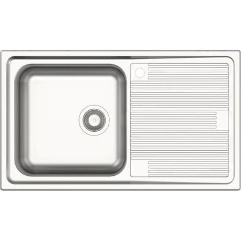 Lavello acciaio inox 1 vasca sx (1/2)