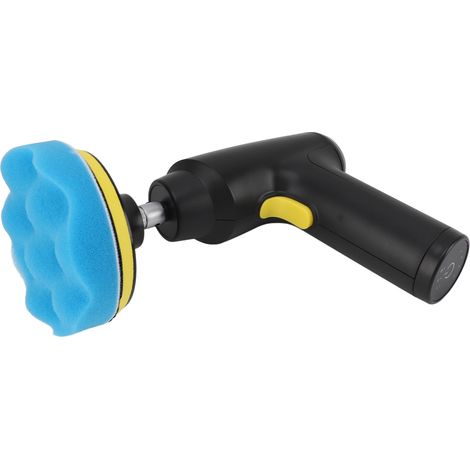 Polisseuse sans fil rechargeable par USB, 3 vitesses réglables, machine de polissage électrique portable pour le cirage et le ponçage (1/5)