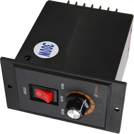 Contrôleur de vitesse pour moteur électrique monophasé 220 V CA 50/60 Hz (300 W) (1/5)