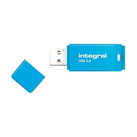 Integral clé USB Néon 64 Go Usb 3.2 (USB-C) Bleu (1/3)