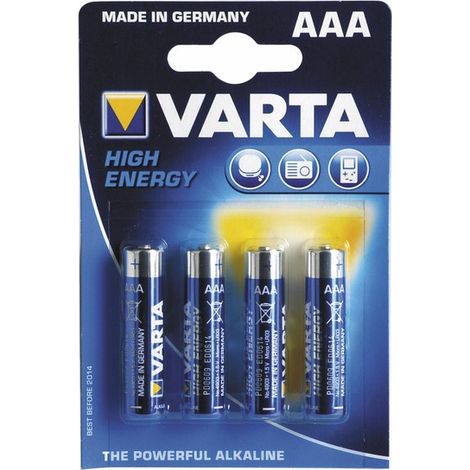 Pile LR03 - Type AAA - 1.5V (X 4) - DIFF