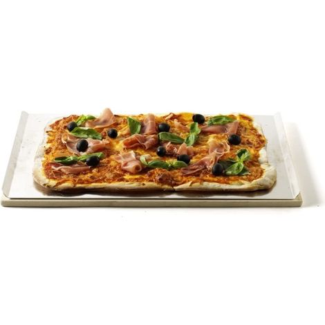 Pietra Refrattaria per Pizza Pane Barbecue Cordierite Weber (1/4)