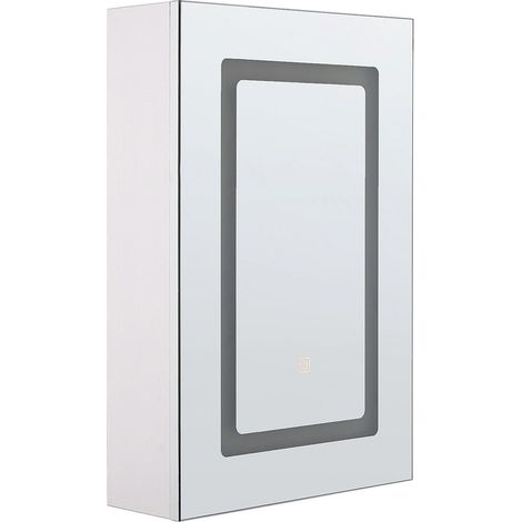 Bad-Spiegelschrank LED CONDOR 40 cm 60 cm Weiß
