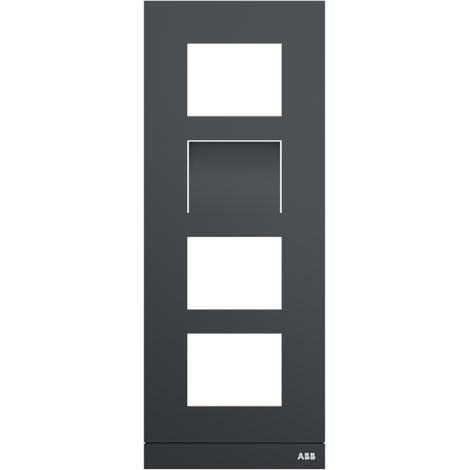 Platine 1/4 vidéo anthracite 2TMA220161B1005 ABB 41384CF-B