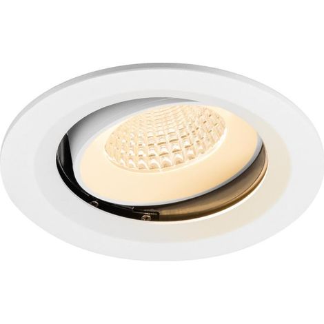 Encastré downlight NUMINOS® MOVE M intérieur 2700 K 55° IP20 rond blanc - SLV - 1009665